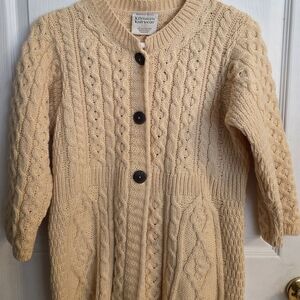 Knit Cardigan with Button Details